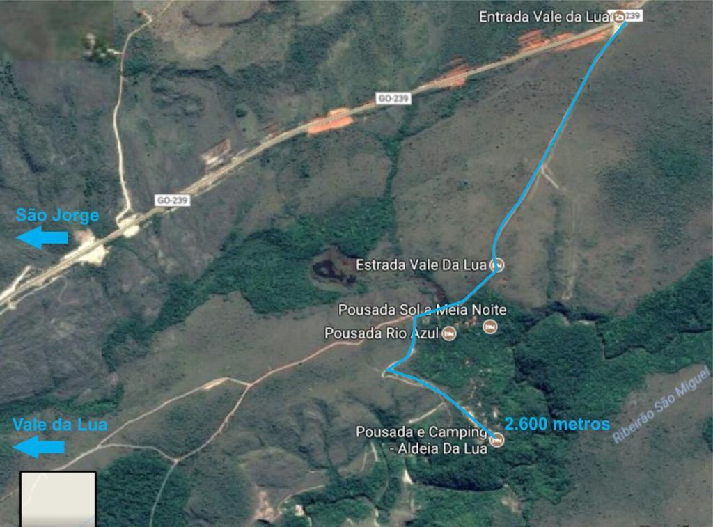 Pousada E Camping Aldeia Da Lua São Jorge Eksteriør bilde